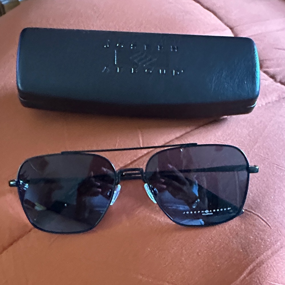 Black Sunglasses with Case